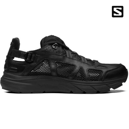 Tenis Salomon Techsonic Cuero Advanced Hombre Negros | MX MFNA728